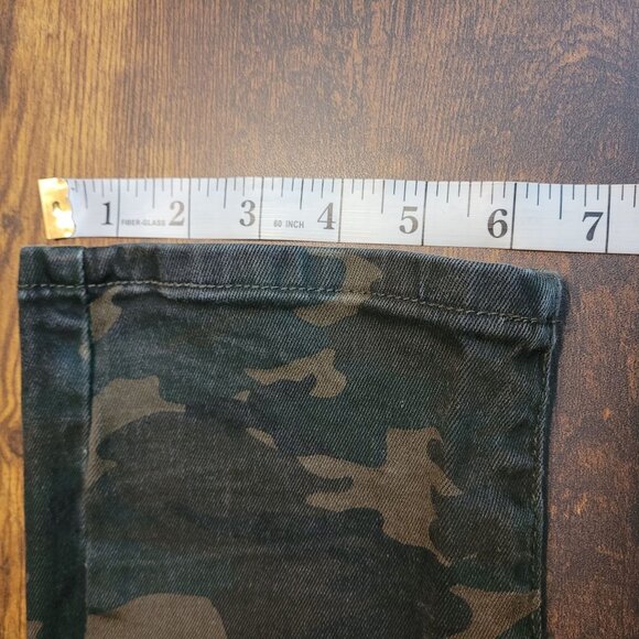 Argonaut Jeans Mens 32x32 Measures 30x30 Camo Ultra Slim Moto Ripped Stretch - Picture 11 of 11